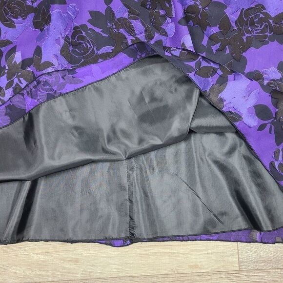 RIPE maternity silk blend empire waist midi dress Medium - Picture 12 of 16